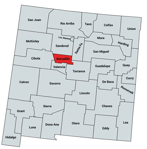 Bernalillo County Map Of Zones