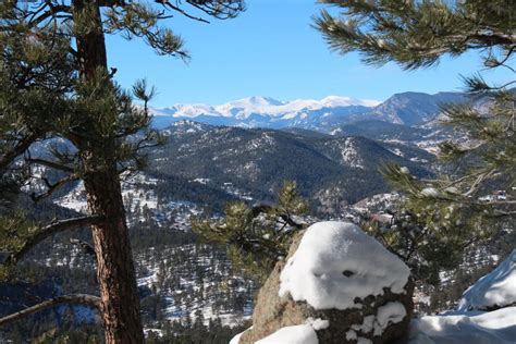 Hiked up to panorama point above Kittredge, Colorado. : hiking