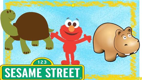 Sesame Street Elmo's World Baby Animals Parents Match Up Game For Kids ...