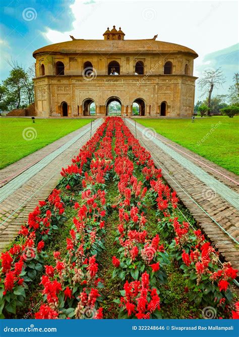 Rang Ghar - Magnificent Historical Monument in Sivasagar, Assam, India. Stock Photo - Image of ...