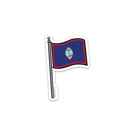 The Guam Flag Sticker – Blank Tag Co.