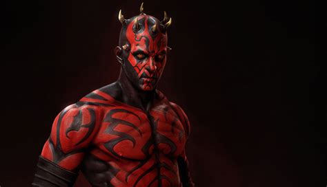 1336x768 Resolution 4k Darth Maul Mandalorian Inspire Art HD Laptop Wallpaper - Wallpapers Den