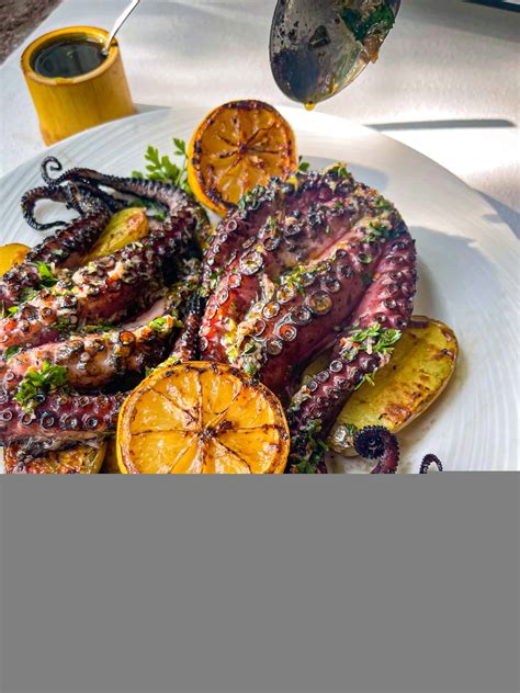 Simple Greek Grilled Octopus Recipe - Weekday Pescatarian