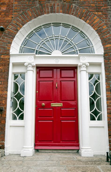 35 Different Red Front Doors (Many Designs & Pictures)