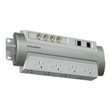 Panamax PM8-AV - Surge protector - AC 120 V - output connectors: 8 ...