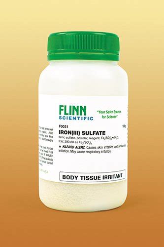 Iron(III) Sulfate, Reagent, 100 g | Flinn Scientific