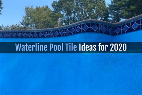 Waterline Pool Tile Ideas for 2020 | AquaBlu Mosaics