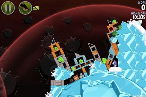 Angry Birds Space Danger Zone Level 11 Walkthrough | AngryBirdsNest