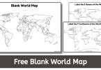 World Map - The Mum Educates