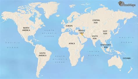 Map of the World, 750 CE: Islamic and Tang Empires | TimeMaps