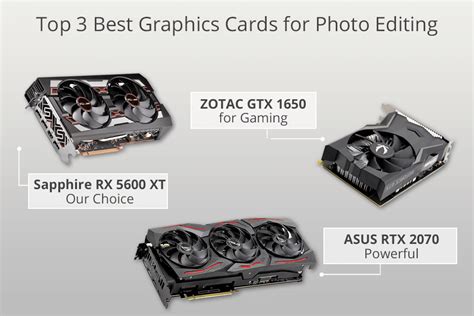 5 Best Graphics Cards for Photo Editing in 2023