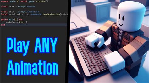 How to play ANY animation with a Script in Roblox Studio - YouTube