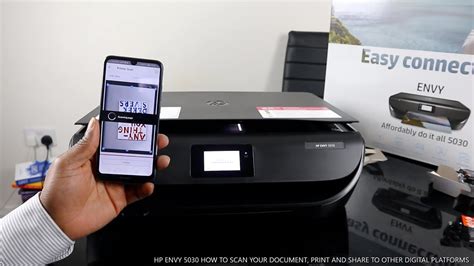 HP ENVY 5030 HOW TO SCAN YOUR DOCUMENT, PRINT AND SHARE TO OTHER ...