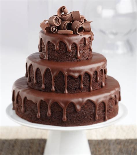 5 Big Tier Chocolate Cakes Photo - Big Chocolate Cake, 3 Tier Chocolate Birthday Cake and ...