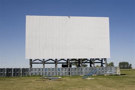 Drive-In Theatre Screen stock image. Image of theater - 5954089