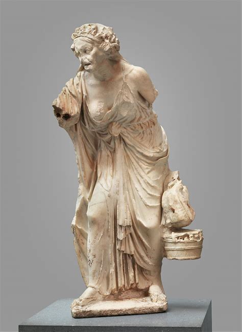 Marble statue of an old woman | Roman | Early Imperial, Julio-Claudian ...