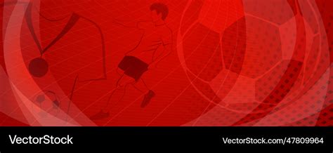 Abstract soccer background Royalty Free Vector Image