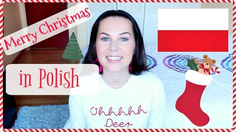 HOW TO SAY MERRY CHRISTMAS AND HAPPY NEW YEAR IN POLISH // ItsEwelina - YouTube