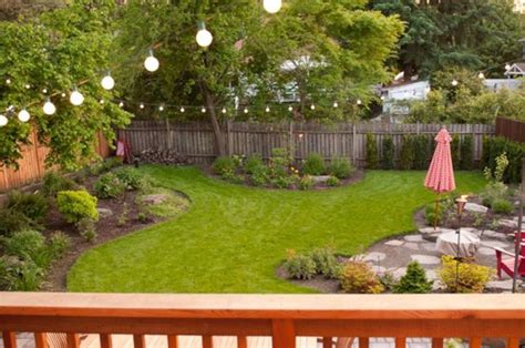 Such a perfect yard for a party | Small backyard landscaping, Backyard landscaping designs ...