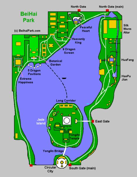 Beihai Gardens Map - Beihai • mappery