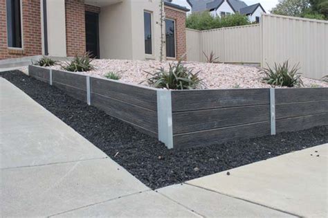 Retaining Wall Concrete Sleepers - Sleeper Hut Brisbane