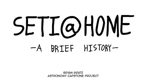 SETI@Home - A Brief History - YouTube