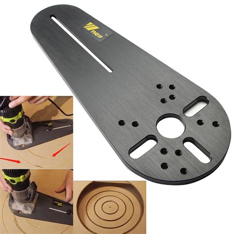 Circle Cutting Jig for Bosch Makita Electric Hand Trimmer Wood Router ...