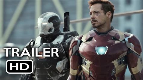 Captain America: Civil War Official Trailer #1 (2016) Chris Evans, Robert Downey Jr. Movie HD ...