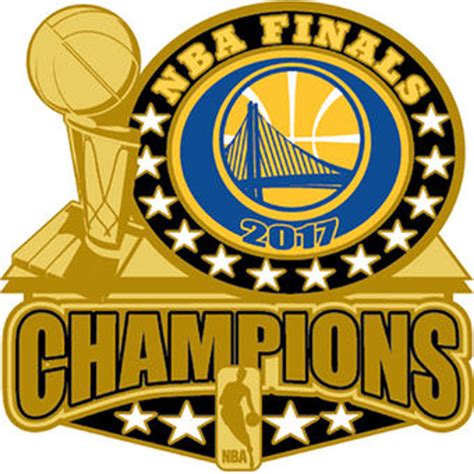 Golden State Warriors 2017 NBA Champions Pin