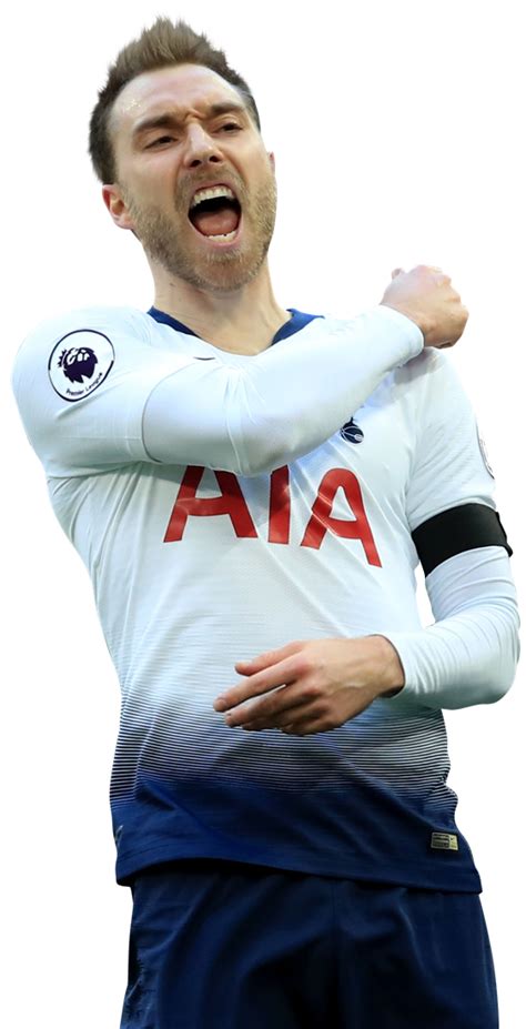 Christian Eriksen Tottenham Hotspur football render - FootyRenders