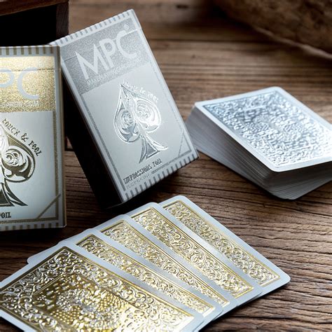 Impressions Playing Cards // Silver Foil + Gold Foil - MPC - Touch of ...