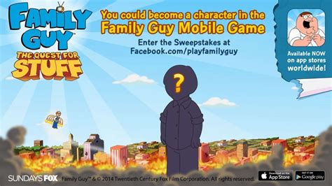 It's a Long Shot, But You Could Appear in the New Family Guy Game ...