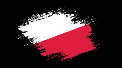 Splash Poland grunge flag vector 16853520 Vector Art at Vecteezy