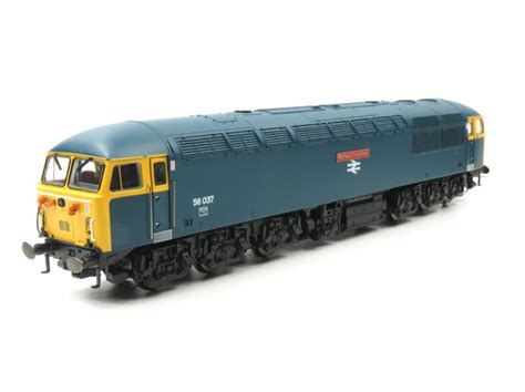 Hornby Class 56 Co-Co 56037 BR Blue Livery Richard Trevithick OO Gauge DCC READY, RENUMBER ...