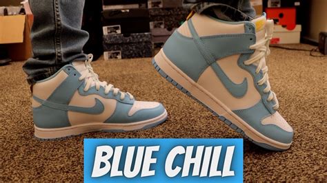 Nike Dunk High Blue Chill Unboxing + On Feet! - YouTube