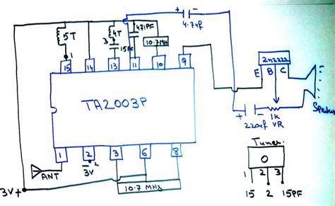 Pocket Fm Radio Circuit Diagram