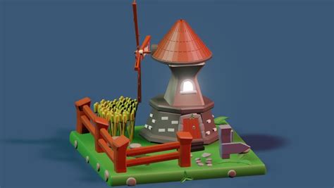 modelo 3d mill village - TurboSquid 2078137