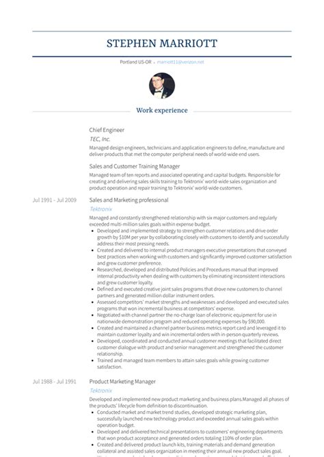 Chief Engineer Resume Samples and Templates | VisualCV