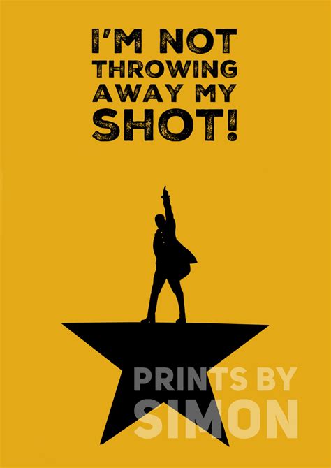 Hamilton Musical Poster / Print - Etsy