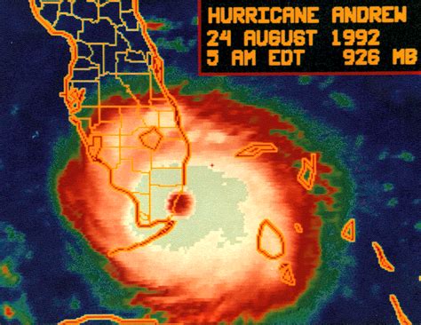 Hurricane Andrew hit 25 years ago and joined ranks of historic U.S. hurricanes - Sun Sentinel