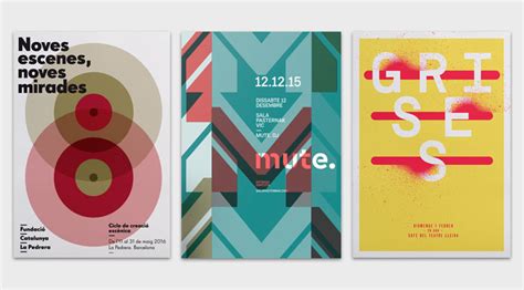 Graphic Poster Design Inspiration by Quim Marin