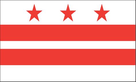 State Flag - District of Columbia - The Flag Factory