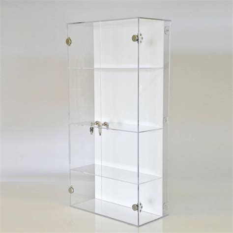 Wall Mounted Display Case Acrylic Display Cabinet Made in the UK - Etsy | Wall mounted display ...