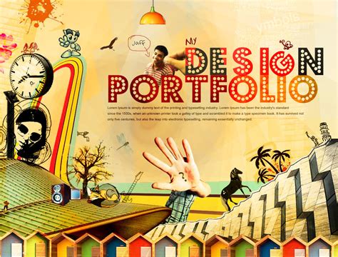 My Portfolio-Cover Page Design by dque on DeviantArt