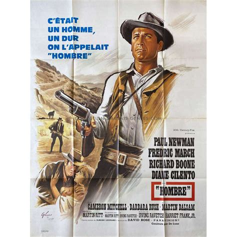 HOMBRE French Movie Poster - 47x63 in. - 1967