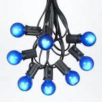 G30 Globe Outdoor String Lights With 125 Clear Globe Bulbs By Novelty Lights – Commercial Grade ...