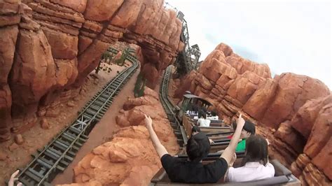 Big Thunder Mountain Ride - Tokyo Disneyland - YouTube