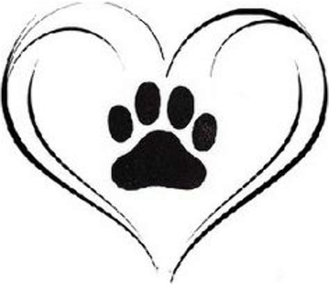 Download High Quality paw print clipart heart Transparent PNG Images ...