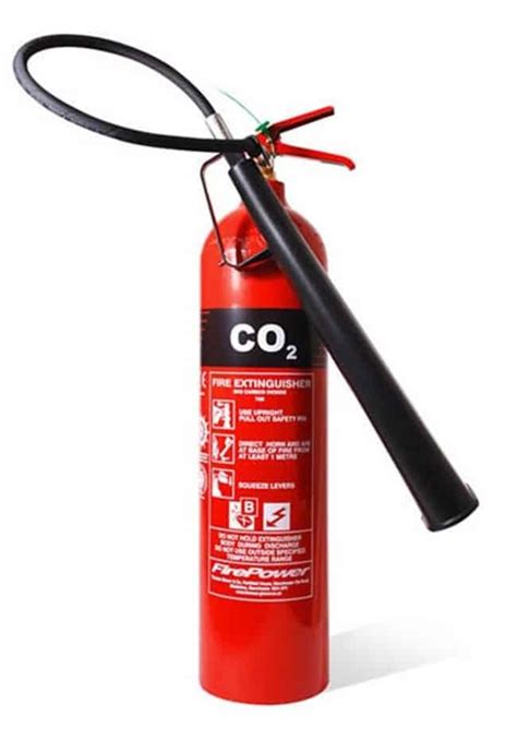 fire extinguisher colours - CO2 fire extinguisher - Surrey Fire