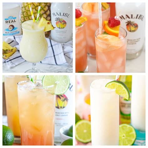 Malibu Rum Cocktails - Food Fun & Faraway Places